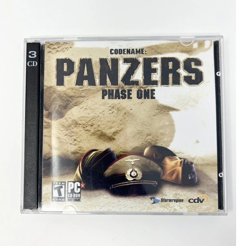Vintage 2004 Codename: Panzers Phase 3 CD-ROM CDV Software PC Game